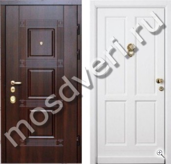 Металлическая дверь в загородный дом МДД-1103 - купить от производителя Мосдвери Металлическая дверь в загородный дом МДД-1103