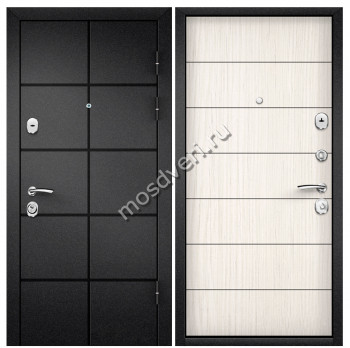 Черная входная дверь в квартиру CHD-06 - купить от производителя Мосдвери Черная входная дверь в квартиру CHD-06